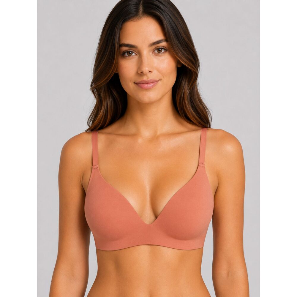 Knix Infinity Bra The Knix Fit In Pink Ginger M
